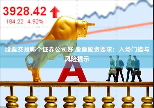 股票交易哪个证券公司好 股票配资要求：入场门槛与风险提示